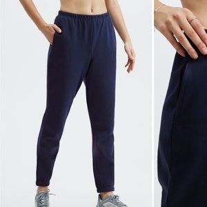Fabletics Slim Sweatpants- XS - navy- like new